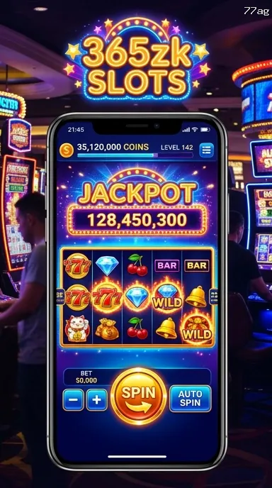 Cuplikan layar menu unduhan 77ag untuk perangkat Android